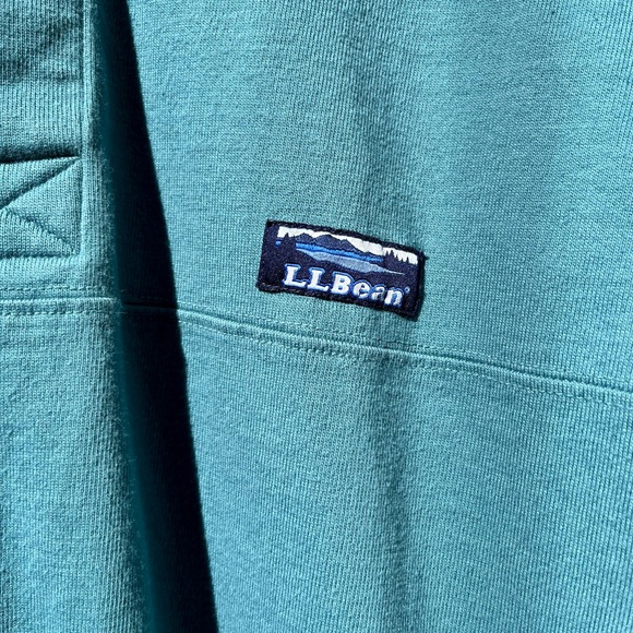 L.L. Bean Lakewashed Rugby Long Sleeve Shirt Large - Picture 4 of 4